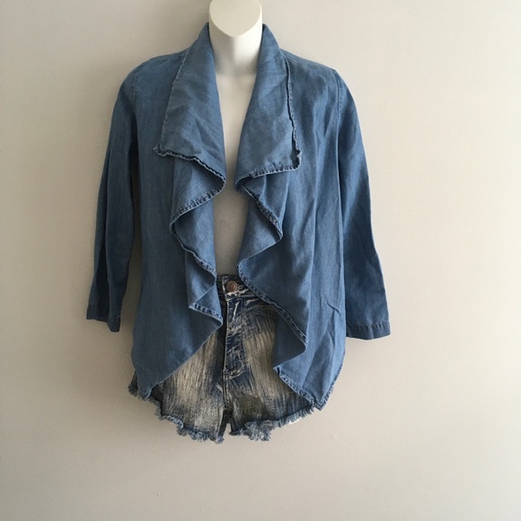 Old Navy Jeans Kimono (Girls) - Picture 3 of 5